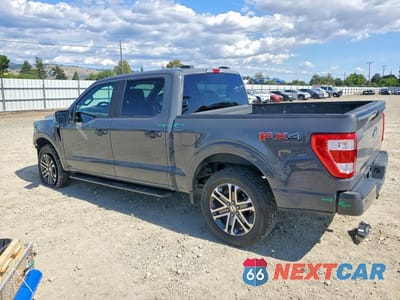 Drugie zdjęcie samochodu z przodu: 2021 FORD F150 SUPERCREW VIN:1FTEW1EP2MKF05161 - miniatura