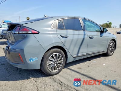 Trzecie zdjęcie samochodu z tyłu: 2021 HYUNDAI IONIQ ELECTRIC SE VIN:KMHC75LJ3MU081998 - miniatura