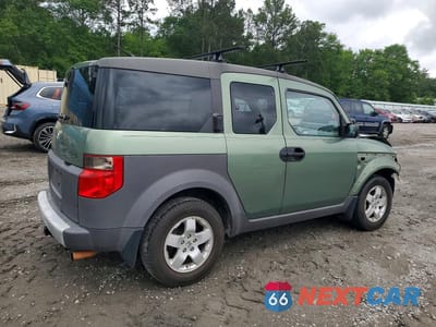 Trzecie zdjęcie samochodu z tyłu: 2004 HONDA ELEMENT EX VIN:5J6YH18534L001059 - miniatura