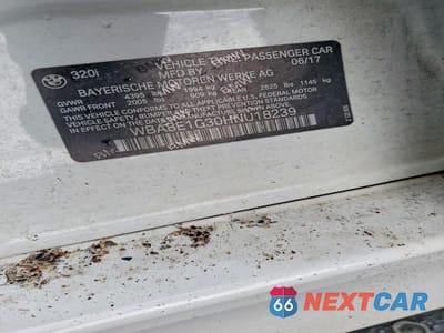 Zdjęcie 12 z 12 samochodu: 2017 BMW 320 I VIN:WBA8E1G30HNU18239 - miniatura