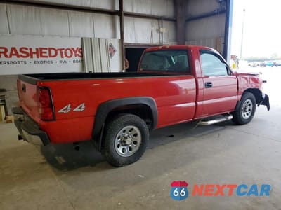 Trzecie zdjęcie samochodu z tyłu: 2007 CHEVROLET SILVERADO K1500 CLASSIC VIN:1GCEK14V87E173323 - miniatura