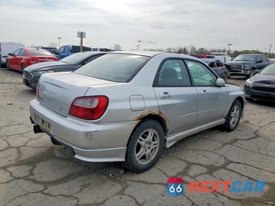 Trzecie zdjęcie samochodu z tyłu: 2002 SUBARU IMPREZA WRX VIN:JF1GD29622G529620 - miniatura