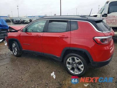 Drugie zdjęcie samochodu z przodu: 2020 JEEP COMPASS LIMITED VIN:3C4NJDCB5LT112162 - miniatura