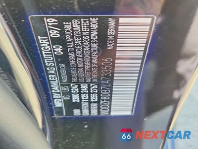 Zdjęcie 12 z 12 samochodu: 2020 MERCEDES-BENZ E 350 VIN:WDDZF8DB7LA733506 - miniatura