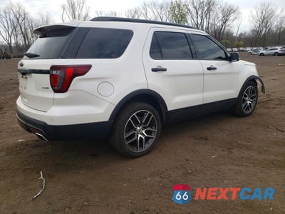 Trzecie zdjęcie samochodu z tyłu: 2017 FORD EXPLORER SPORT VIN:1FM5K8GT3HGB58359 - miniatura