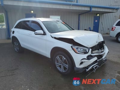 Czwarte zdjęcie samochodu z boku: 2020 MERCEDES-BENZ GLC 300 VIN:WDC0G8DB0LF693136 - miniatura