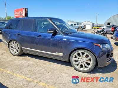 Czwarte zdjęcie samochodu z boku: 2017 LAND ROVER RANGE ROVER HSE VIN:SALGS2FK6HA361194 - miniatura