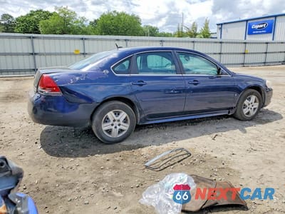 Trzecie zdjęcie samochodu z tyłu: 2009 CHEVROLET IMPALA LS VIN:2G1WB57K091285401 - miniatura