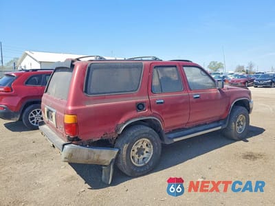 Trzecie zdjęcie samochodu z tyłu: 1995 TOYOTA 4RUNNER VN39 SR5 VIN:JT3VN39WXS0184841 - miniatura