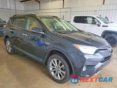 Czwarte zdjęcie samochodu z boku: 2018 TOYOTA RAV4 HV LIMITED VIN:JTMDJREV9JD221159 - miniatura