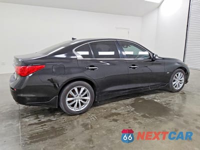Trzecie zdjęcie samochodu z tyłu: 2017 INFINITI Q50 2.0T PREMIUM VIN:JN1CV7AP4HM642330 - miniatura