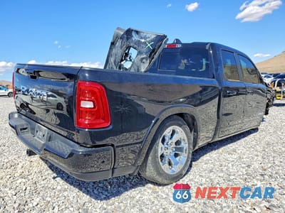 Trzecie zdjęcie samochodu z tyłu: 2025 RAM 1500 BIG HORN VIN:1C6RREBG8SN660871 - miniatura