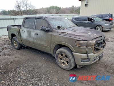 Czwarte zdjęcie samochodu z boku: 2026 RAM 1500 BIG HORN VIN:1C6RRFFG5TN253124 - miniatura