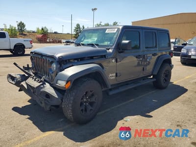 2018 JEEP WRANGLER UNLIMITED SPORT 1C4HJXDG4JW277460 - główne zdjęcie licytacji z USA - miniatura