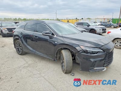 Czwarte zdjęcie samochodu z boku: 2024 LEXUS RX 350 F SPORT HANDLING VIN:2T2BAMCA3RC088770 - miniatura