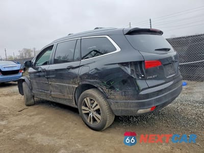Drugie zdjęcie samochodu z przodu: 2017 HONDA PILOT EXL VIN:5FNYF6H69HB000296 - miniatura