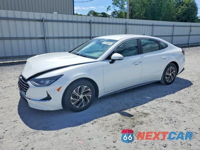 2021 HYUNDAI SONATA HYBRID BLUE KMHL24JJ7MA035118 - główne zdjęcie licytacji z USA - miniatura