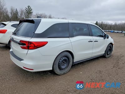Trzecie zdjęcie samochodu z tyłu: 2022 HONDA ODYSSEY EXL VIN:5FNRL6H62NB504469 - miniatura
