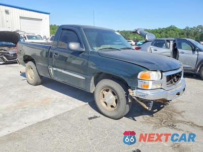 Czwarte zdjęcie samochodu z boku: 2003 GMC NEW SIERRA C1500 VIN:1GTEC14X33Z184358 - miniatura