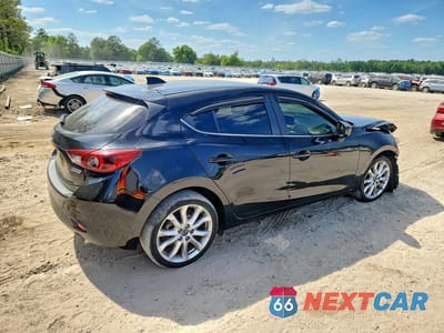 Trzecie zdjęcie samochodu z tyłu: 2015 MAZDA 3 GRAND TOURING VIN:JM1BM1M39F1222689 - miniatura