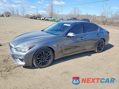 2022 INFINITI Q50 LUXE JN1EV7BR7NM341345 - główne zdjęcie licytacji z USA - miniatura