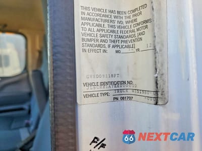 Zdjęcie 13 z 13 samochodu: 2014 MITSUBISHI FUSO BOX TRUCK VIN:JL6CRH1A7EK000010 - miniatura