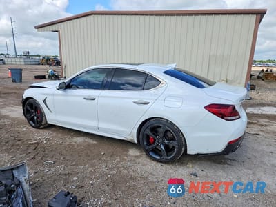 Drugie zdjęcie samochodu z przodu: 2021 GENESIS G70 3.3T VIN:KMTG74LE7MU067428 - miniatura