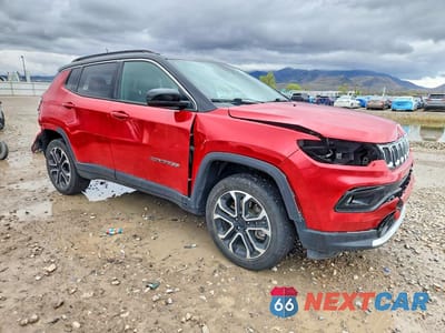 Czwarte zdjęcie samochodu z boku: 2023 JEEP COMPASS LIMITED VIN:3C4NJDCN4PT522483 - miniatura