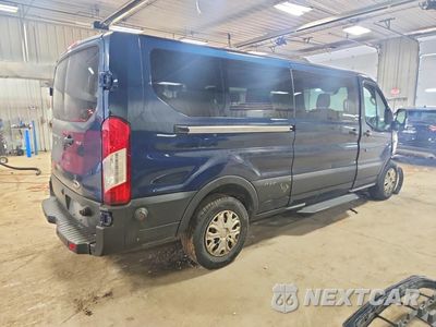 Trzecie zdjęcie samochodu z tyłu: 2019 FORD TRANSIT T-350 VIN:1FBZX2YM6KKA17158 - miniatura