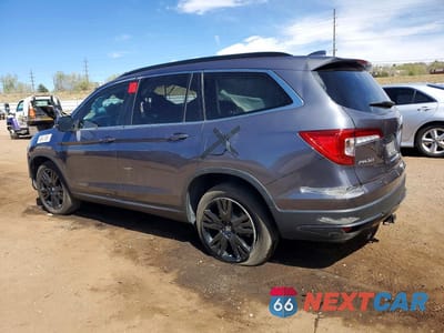 Drugie zdjęcie samochodu z przodu: 2022 HONDA PILOT SE VIN:5FNYF6H29NB014689 - miniatura