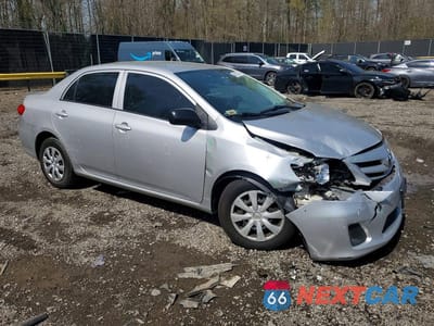 Czwarte zdjęcie samochodu z boku: 2011 TOYOTA COROLLA BASE VIN:2T1BU4EE8BC554615 - miniatura