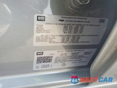 Zdjęcie 12 z 12 samochodu: 2024 GMC SIERRA K1500 VIN:1GTUUAED8RZ233284 - miniatura
