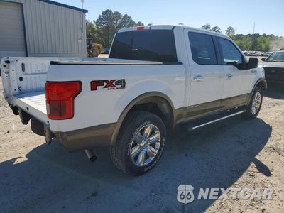 Trzecie zdjęcie samochodu z tyłu: 2019 FORD F150 SUPERCREW VIN:1FTEW1E44KFD48163 - miniatura
