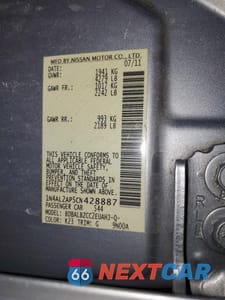 Zdjęcie 12 z 12 samochodu: 2012 NISSAN ALTIMA 2.5 VIN:1N4AL2AP5CN428887 - miniatura