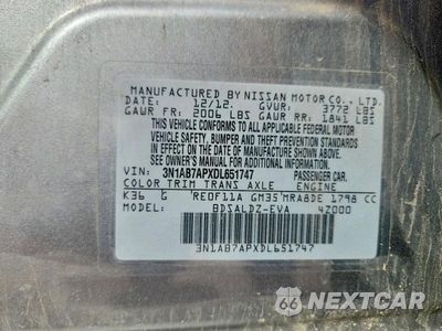 Zdjęcie 25 z 26 samochodu: 2013 NISSAN SENTRA S VIN:3N1AB7APXDL651747 - miniatura