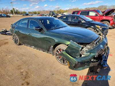 Czwarte zdjęcie samochodu z boku: 2023 BMW I4 M50 VIN:WBY33AW00PFP88222 - miniatura