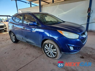 Czwarte zdjęcie samochodu z boku: 2010 HYUNDAI TUCSON LIMITED VIN:KM8JU3AC9AU012429 - miniatura