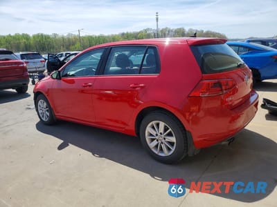 Drugie zdjęcie samochodu z przodu: 2016 VOLKSWAGEN GOLF S VIN:3VW217AU4GM053174 - miniatura