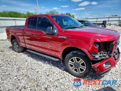 Czwarte zdjęcie samochodu z boku: 2015 FORD F150 SUPER CAB VIN:1FTFX1EG2FFB59769 - miniatura
