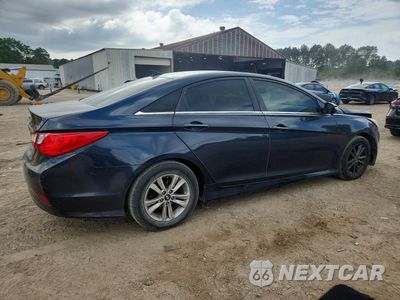 Trzecie zdjęcie samochodu z tyłu: 2014 HYUNDAI SONATA GLS VIN:5NPEB4AC1EH938454 - miniatura