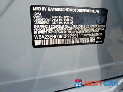 Zdjęcie 12 z 12 samochodu: 2024 BMW 740 I VIN:WBA23EH00RCP97991 - miniatura