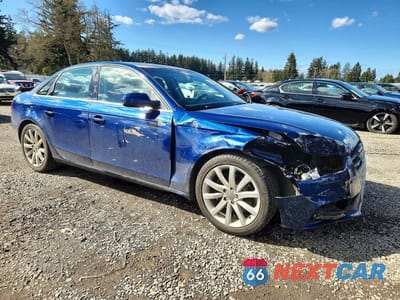 Czwarte zdjęcie samochodu z boku: 2013 AUDI A4 PRESTIGE VIN:WAUMFBFL8DN049787 - miniatura
