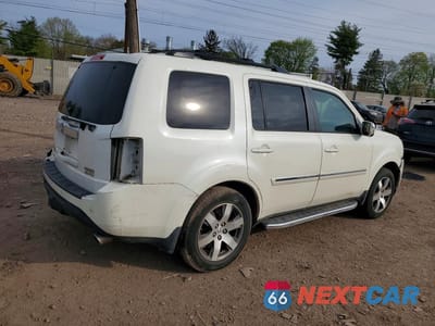 Trzecie zdjęcie samochodu z tyłu: 2012 HONDA PILOT TOURING VIN:5FNYF4H98CB012978 - miniatura