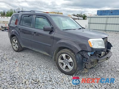 Czwarte zdjęcie samochodu z boku: 2013 HONDA PILOT EXL VIN:5FNYF4H51DB018474 - miniatura