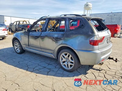 Drugie zdjęcie samochodu z przodu: 2007 BMW X3 3.0SI VIN:WBXPC93427WF03776 - miniatura