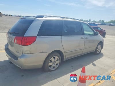 Trzecie zdjęcie samochodu z tyłu: 2006 TOYOTA SIENNA XLE 7 PASSENGER VIN:5TDZA22C06S523774 - miniatura