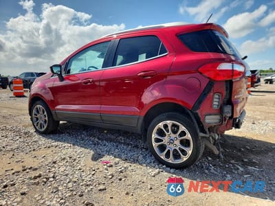 Drugie zdjęcie samochodu z przodu: 2018 FORD ECOSPORT TITANIUM VIN:MAJ6P1WL8JC187636 - miniatura