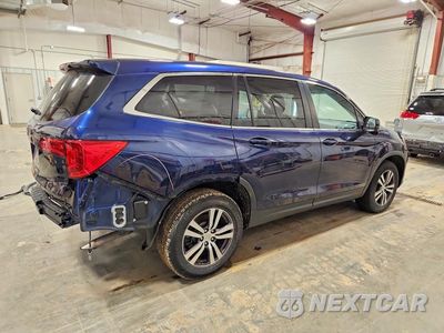 Trzecie zdjęcie samochodu z tyłu: 2018 HONDA PILOT EX VIN:5FNYF5H39JB016892 - miniatura