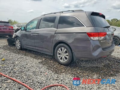 Drugie zdjęcie samochodu z przodu: 2016 HONDA ODYSSEY EXL VIN:5FNRL5H67GB107076 - miniatura