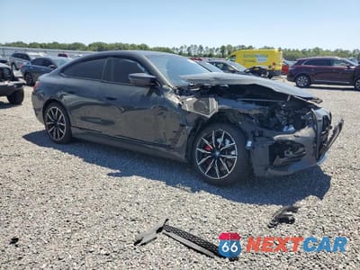 Czwarte zdjęcie samochodu z boku: 2023 BMW I4 M50 VIN:WBY33AW07PFR16357 - miniatura